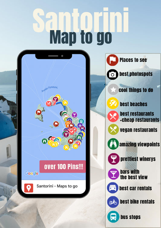 Santorini - Maps to go